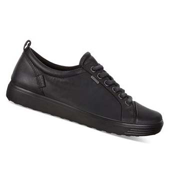 Ecco Soft 7 Gtx Sneakers Dam Svarta | SE 235SGL